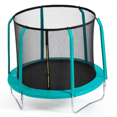 Trampoline 8FT Le Líontán Sábháilteachta